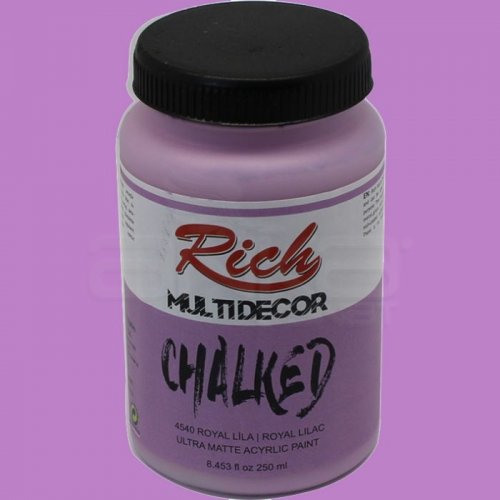 Rich Multi Decor Chalked Akrilik Boya 250ml 4540 Royal Lila