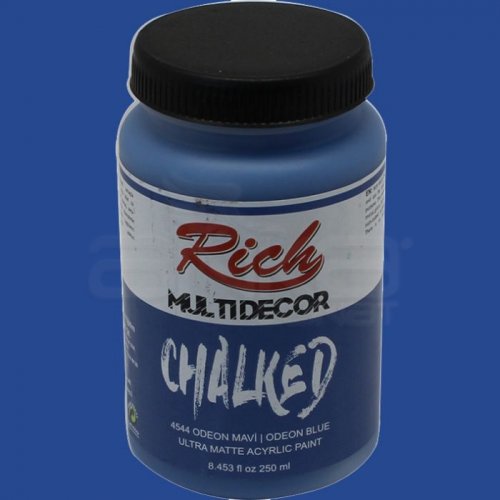 Rich Multi Decor Chalked Akrilik Boya 250ml 4544 Odeon Mavi