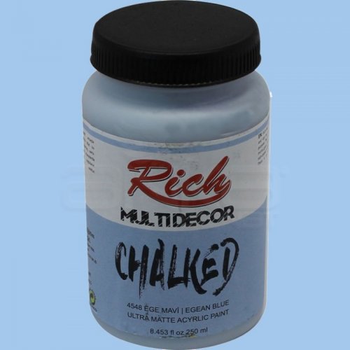 Rich Multi Decor Chalked Akrilik Boya 250ml 4548 Ege Mavi