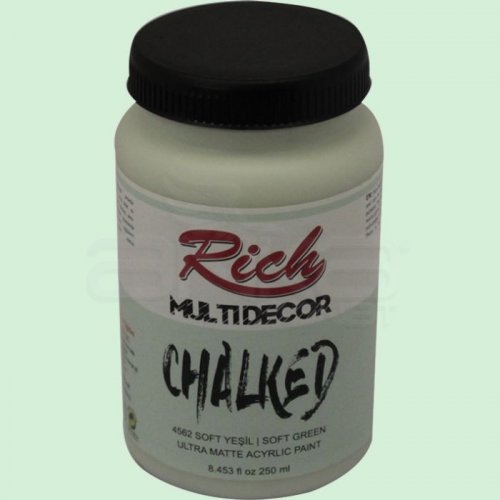 Rich Multi Decor Chalked Akrilik Boya 250ml 4562 Soft Yeşil