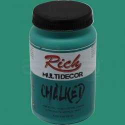 Rich - Rich Multi Decor Chalked Akrilik Boya 250ml 4566 Royal Yeşili