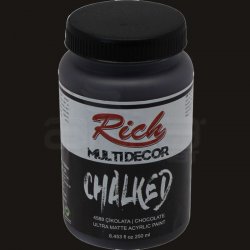 Rich - Rich Multi Decor Chalked Akrilik Boya 250ml 4588 Çikolata