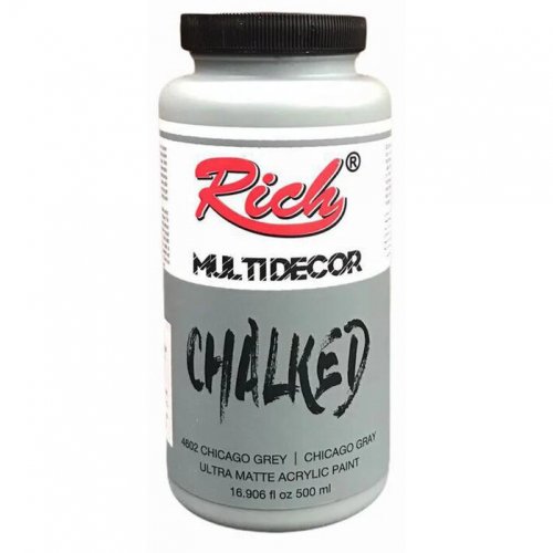 Rich Multi Decor Chalked Akrilik Boya 500ml 4602 Chıcago Grey