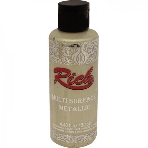 Rich Multi Surface Metalik Her Yüzey İçin Akrilik Boya 120ml 6516 Bal Köpüğü - 6516 Bal Köpüğü