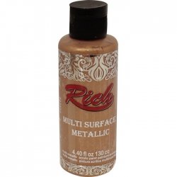 Rich - Rich Multi Surface Metalik Her Yüzey İçin Akrilik Boya 120ml 6524 Bronz