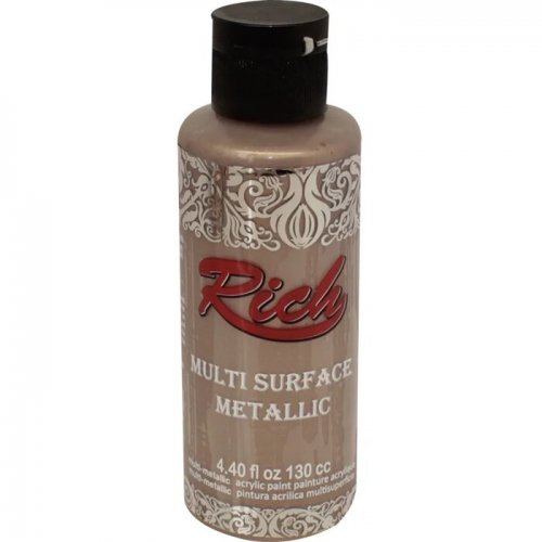 Rich Multi Surface Metalik Her Yüzey İçin Akrilik Boya 120ml 6526 Latte - 6526 Latte