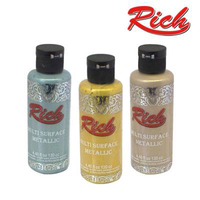 Rich Multi Surface Metalik Her Yüzey İçin Akrilik Boya 120ml