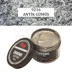 Rich - Rich Su Bazlı Chrome Texture Paste 150ml 9216 Antik Gümüş