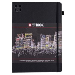 Sakura Sketch Book Siyah Kağıt 140g 80 Yaprak - Thumbnail