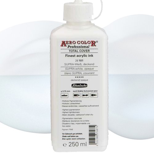 Schmincke Aero Color 250ml No:101 Supra-White Opaque