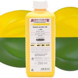 Schmincke - Schmincke Aero Color 250ml No:202 Primary Yellow