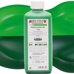 Schmincke - Schmincke Aero Color 250ml 502 Permanent Green