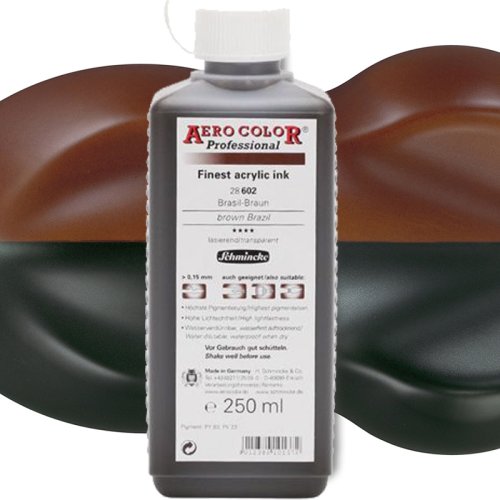 Schmincke Aero Color 250ml 602 Brown Brazil - 602 Brown Brazil