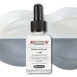 Schmincke - Schmincke Aero Color 28ml 100 Transparent White