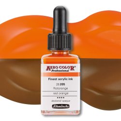 Schmincke - Schmincke Aero Color 28ml 205 Red Orange