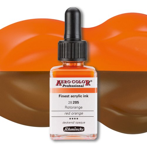 Schmincke Aero Color 28ml No:205 Red Orange