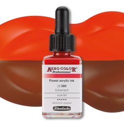 Schmincke - Schmincke Aero Color 28ml 300 Scarlet