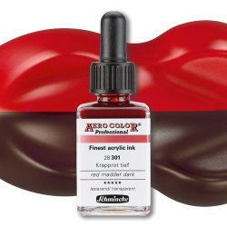 Schmincke - Schmincke Aero Color 28ml 301 Red Madder Dark