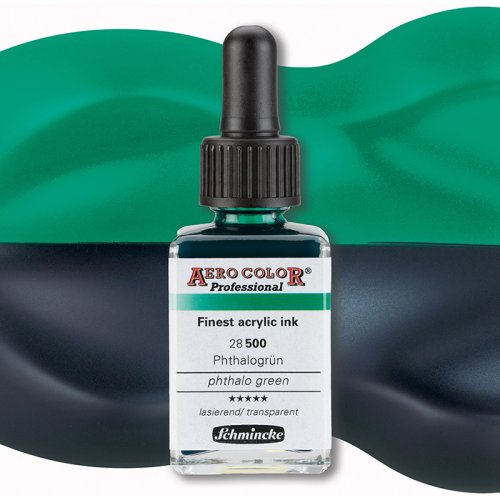 Schmincke Aero Color 28ml 500 Phthalo Green - 500 Phthalo Green