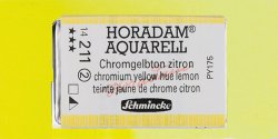 Makin's Clay - Schmincke Horadam Aquarell 1/1 Tablet 211 Chrome Yellow Lemon seri 2