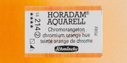 Schmincke - Schmincke Horadam Aquarell 1/1 Tablet 214 Chrome Orange seri 2