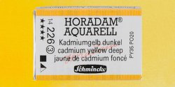 Schmincke - Schmincke Horadam Aquarell 1/1 Tablet 226 Cadmium Yellow Deep seri 3