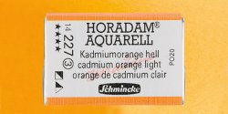 Makin's Clay - Schmincke Horadam Aquarell 1/1 Tablet 227 Cadmium Orange Light seri 3