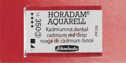 Schmincke - Schmincke Horadam Aquarell 1/1 Tablet 350 Cadmium Red Deep seri 3