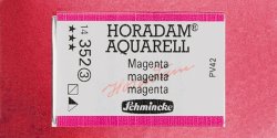 Makin's Clay - Schmincke Horadam Aquarell 1/1 Tablet 352 Magenta seri 3