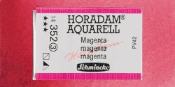 Schmincke - Schmincke Horadam Aquarell 1/1 Tablet 352 Magenta seri 3