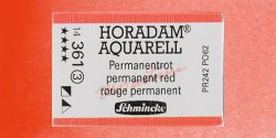 Schmincke - Schmincke Horadam Aquarell 1/1 Tablet 361 Permanent Red seri 3