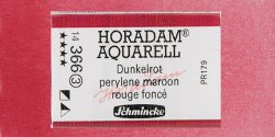Schmincke - Schmincke Horadam Aquarell 1/1 Tablet 366 Deep Red seri 3