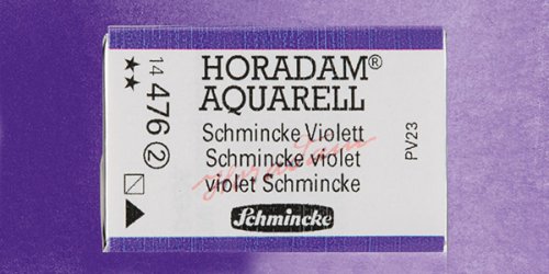 Schmincke Horadam Aquarell 1/1 Tablet 476 Schmincke Violet seri 2 - 476 Schmincke Violet