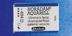 Schmincke - Schmincke Horadam Aquarell 1/1 Tablet 494 Ultramarine Finest seri 2