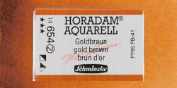 Makin's Clay - Schmincke Horadam Aquarell 1/1 Tablet 654 Gold Brown seri 2