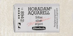 Schmincke - Schmincke Horadam Aquarell 1/1 Tablet 894 Silver seri 2