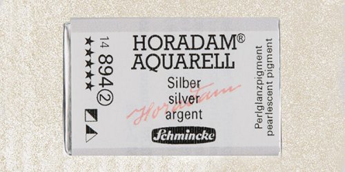 Schmincke Horadam Aquarell 1/1 Tablet 894 Silver seri 2 - 894 Silver