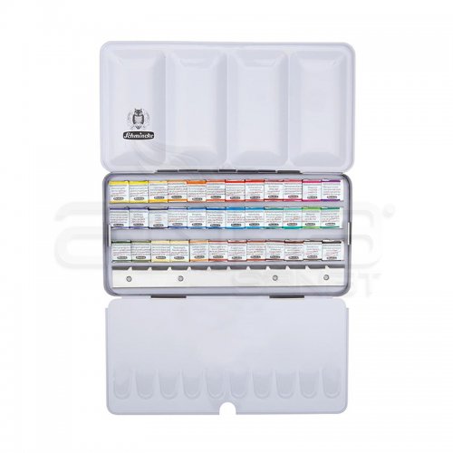 Schmincke Horadam Aquarell Sulu Boya Seti 36 Renk 1/2 Tablet + 12 Tablet Yeri Kod:74 436