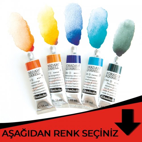 Schmincke Horadam Aquarell Tube 15ml Kırmızı Tonlar