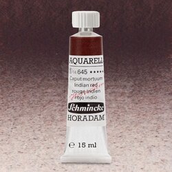 Schmincke - Schmincke Horadam Aquarell Tube 15ml Seri 1 Indian Red 645