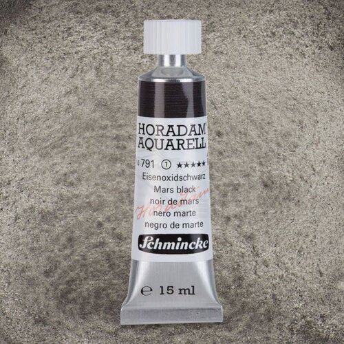 Schmincke Horadam Aquarell Tube 15ml Seri 1 Mars Black 791