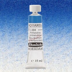 Schmincke - Schmincke Horadam Aquarell Tube 15ml Seri 1 Phthalo Blue 484