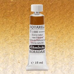 Schmincke - Schmincke Horadam Aquarell Tube 15ml Seri 1 Raw Sienna 660