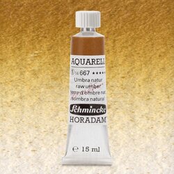 Schmincke - Schmincke Horadam Aquarell Tube 15ml Seri 1 Raw Umber 667