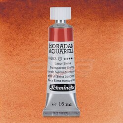 Schmincke - Schmincke Horadam Aquarell Tube 15ml Seri 1 Transparent Sienna 653