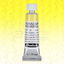 Schmincke - Schmincke Horadam Aquarell Tube 15ml Seri 2 Chrome Yellow Lemon 211