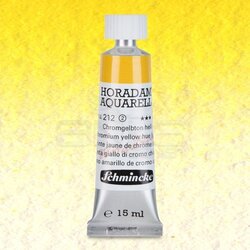 Schmincke - Schmincke Horadam Aquarell Tube 15ml Seri 2 Chrome Yellow Light 212