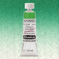 Schmincke - Schmincke Horadam Aquarell Tube 15ml Seri 2 Helio Green 514