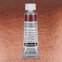 Schmincke - Schmincke Horadam Aquarell Tube 15ml Seri 2 Mahogany Brown 672