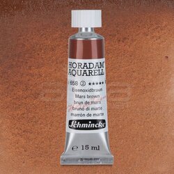 Schmincke - Schmincke Horadam Aquarell Tube 15ml Seri 2 Mars Brown 658